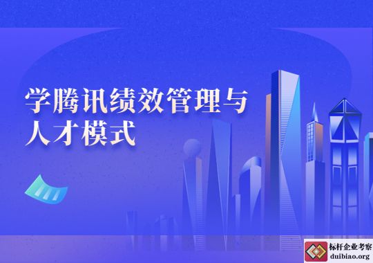 学腾讯绩效管理与人才模式